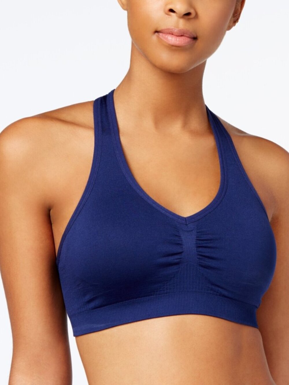 Ideology Womens Low Impact Racerback Sports Bra